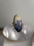 Sodalite Ring Size 5 - Sterling Silver