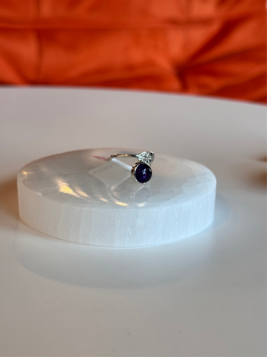 Amethyst Ring Size 5 | Sterling silver .925