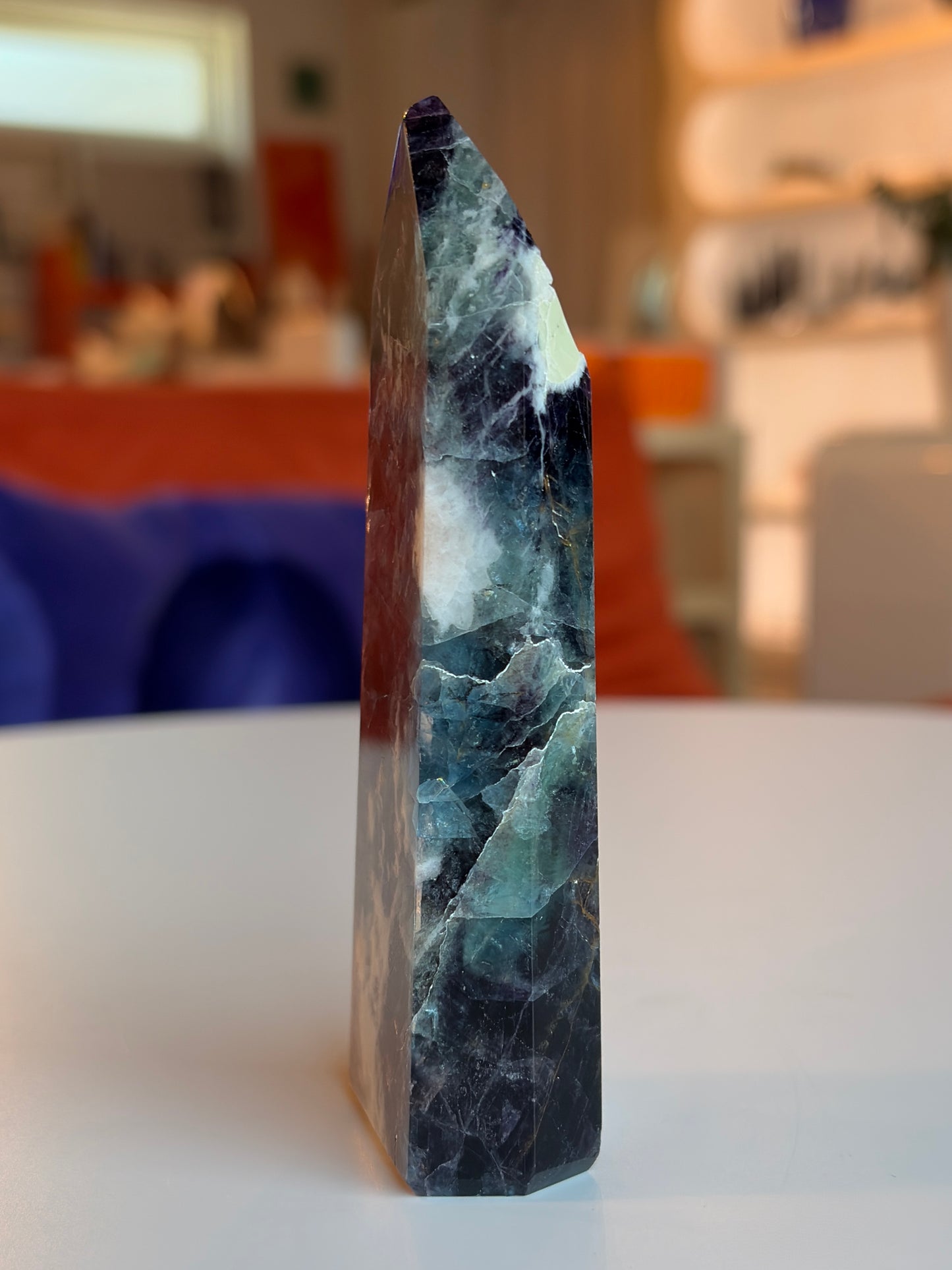 Rainbow Fluorite Tower RF-5