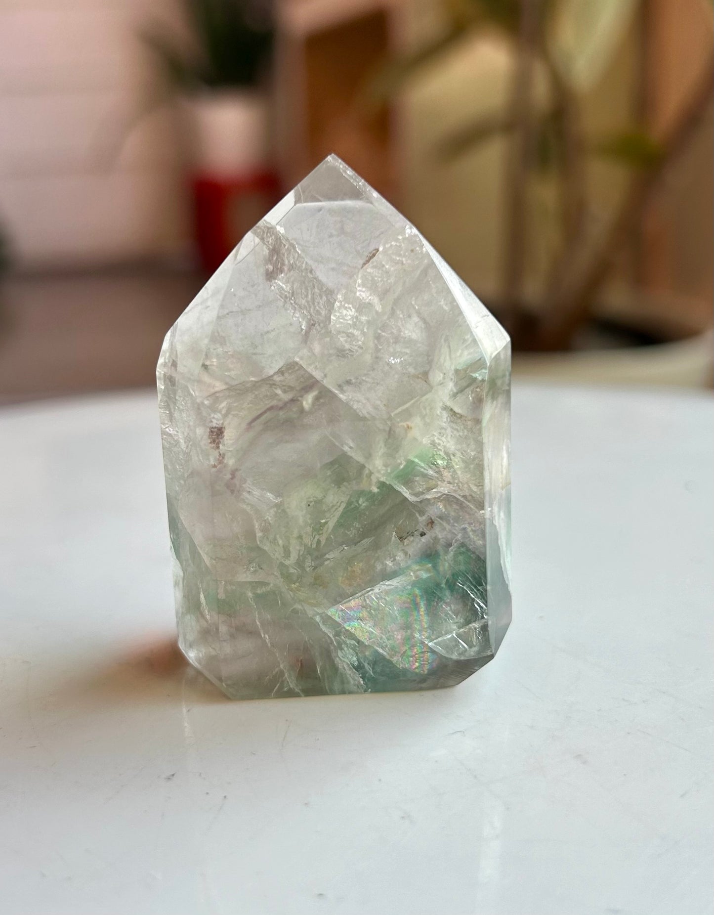 Rainbow Fluorite Tower- RF11