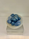 Blue Calcite Tumbled