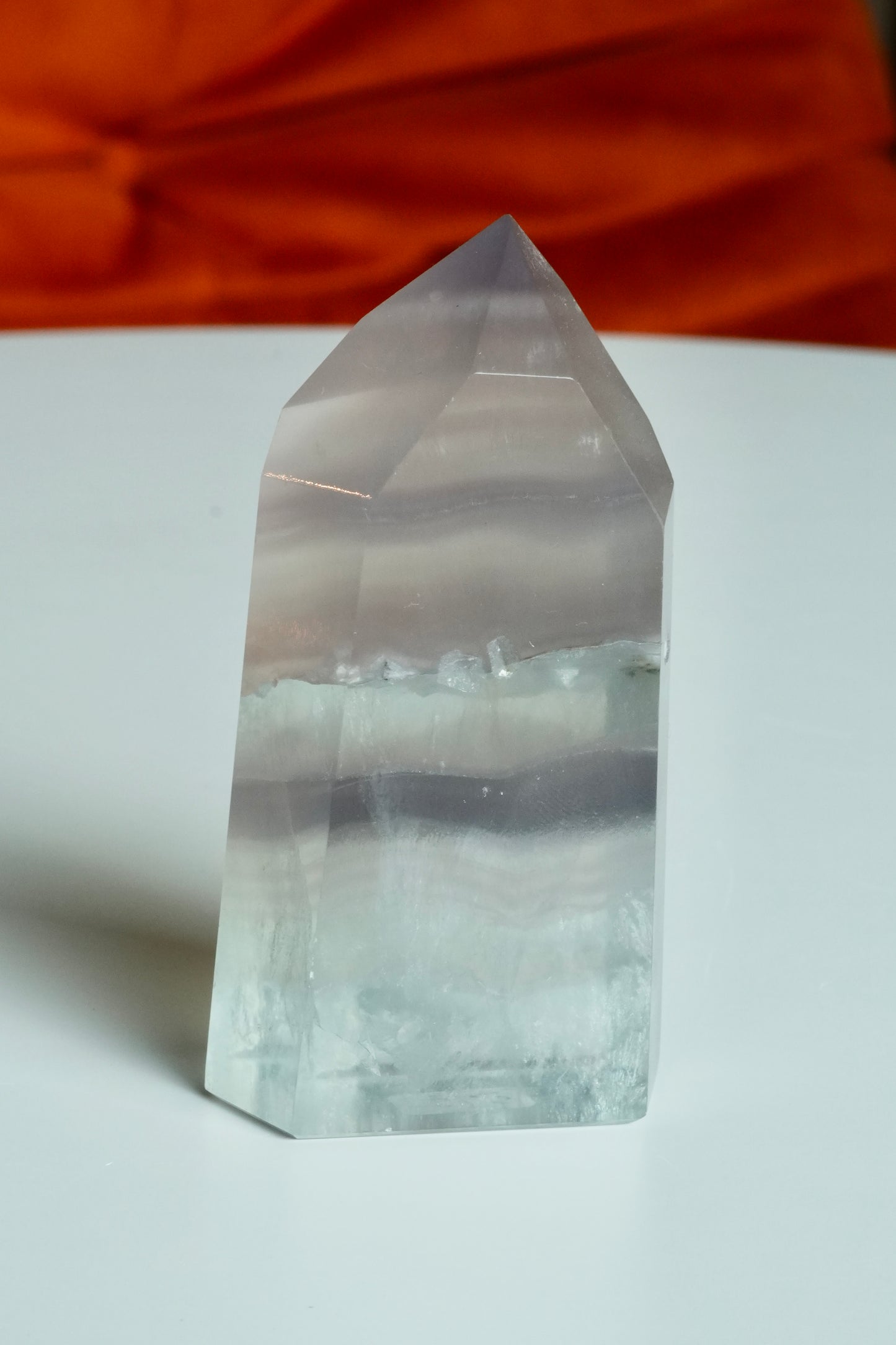 Lavender Rainbow Fluorite Tower