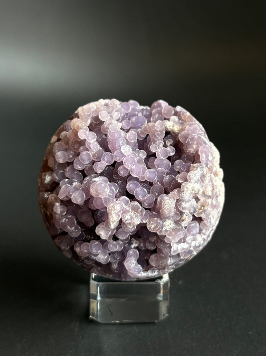 Indonesian Natural Grape Agate Sphere ￼