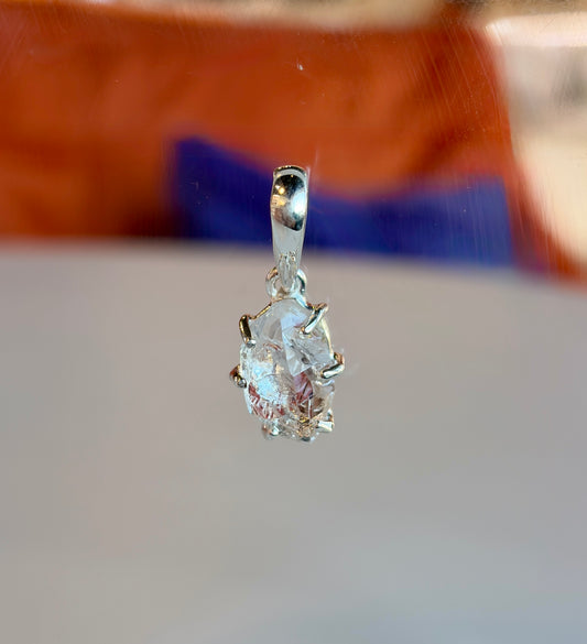Herkimer Diamond Necklace Pendant