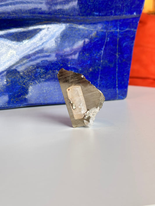 Peruvian Pyrite with UV Calcite