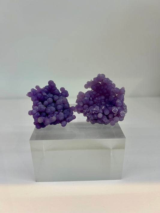 Natural Grape Agate Cluster GA4