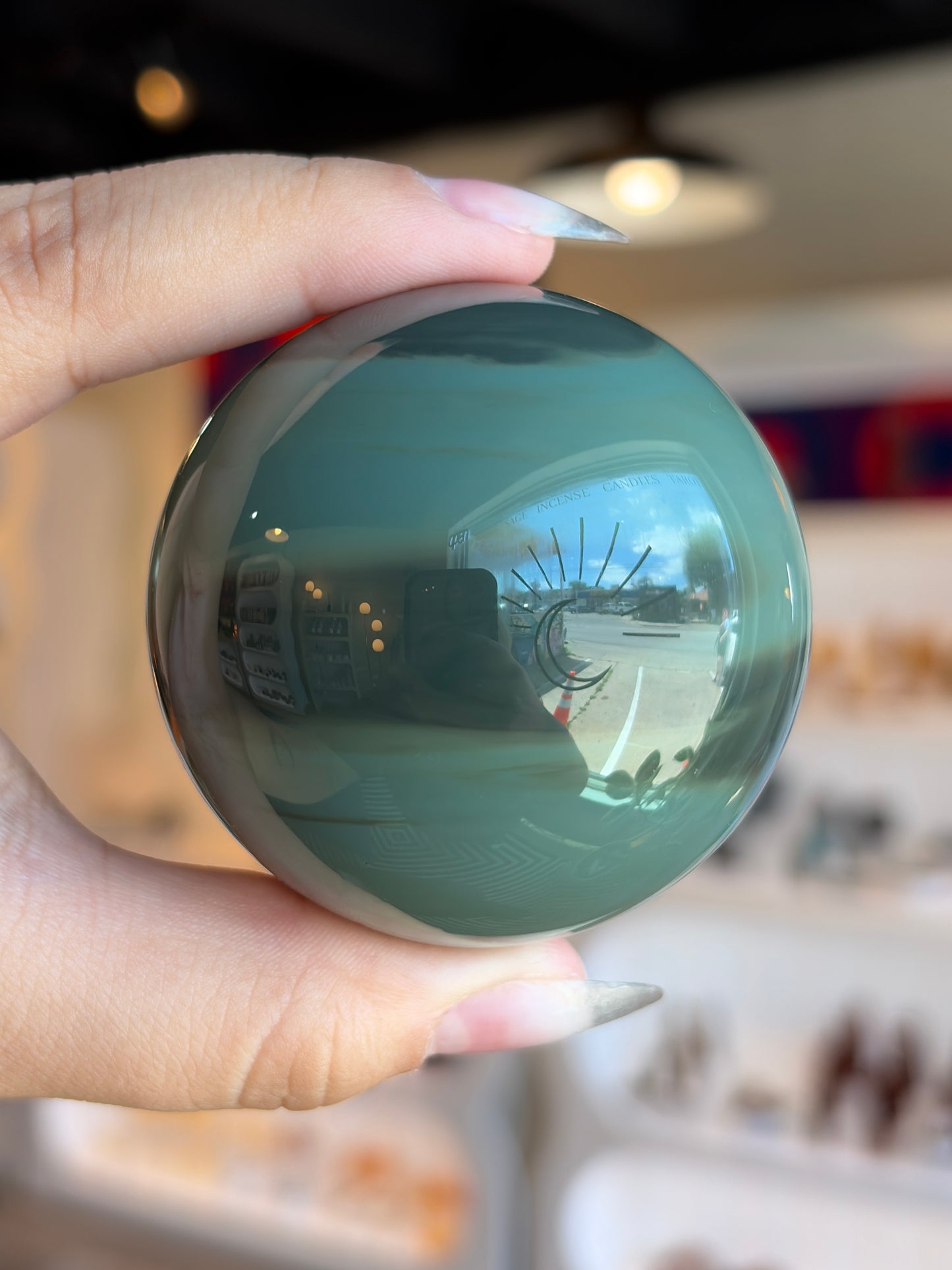 Platinum Obsidian Spheres
