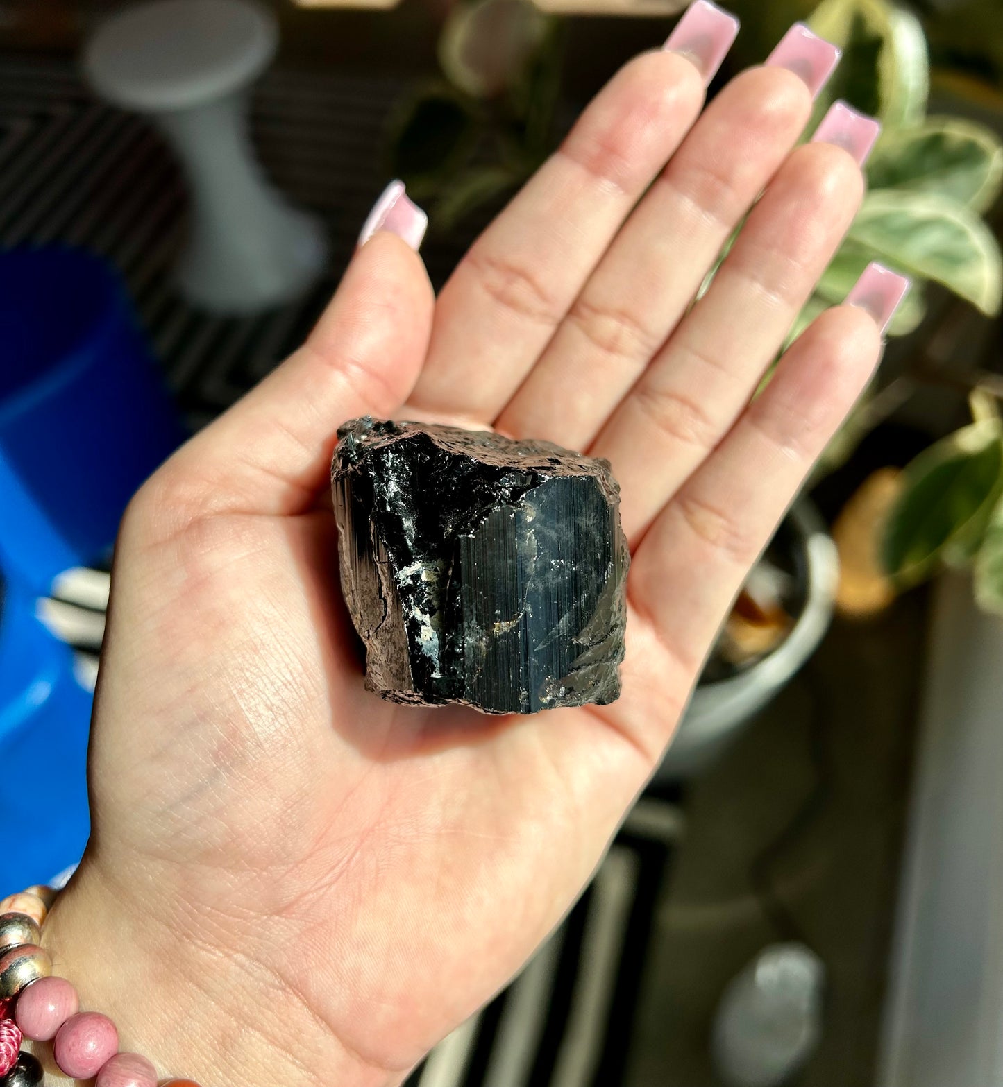 AAA+ Unpolished Black Tourmaline