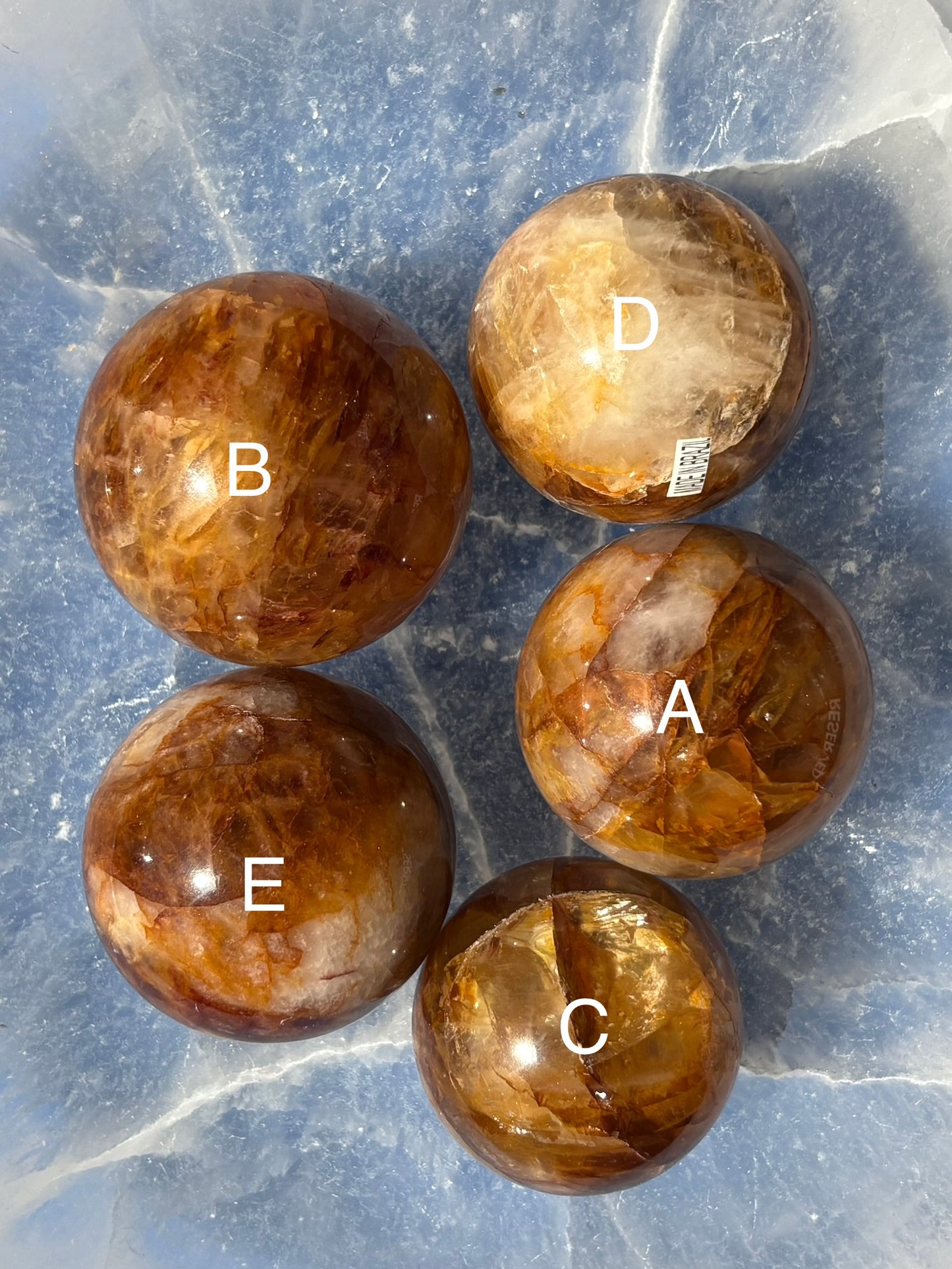 Golden Healer Spheres - Medium