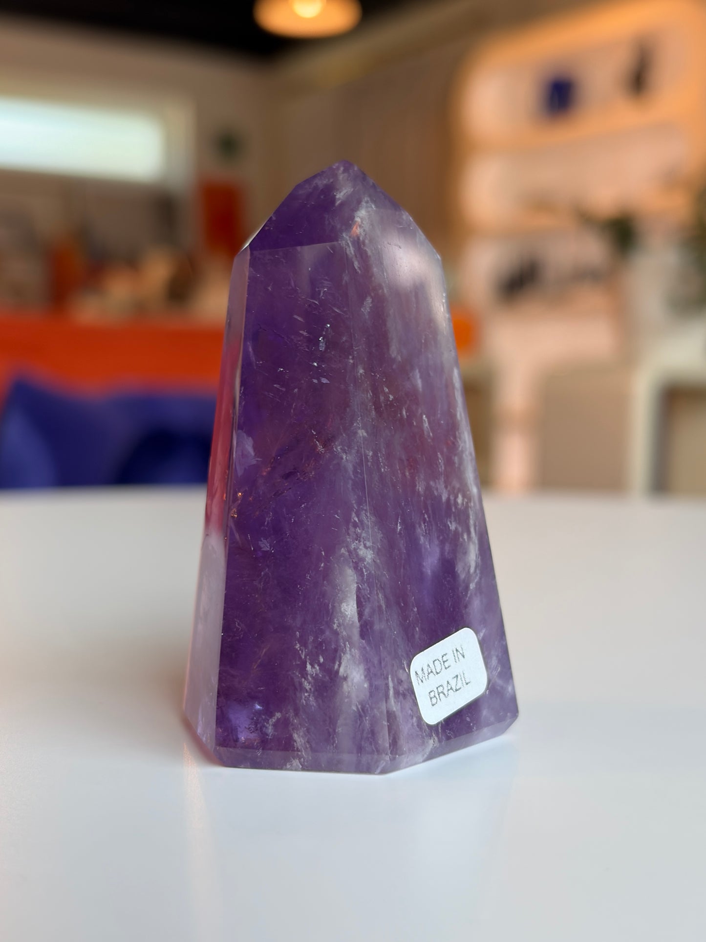 High Grade Brazilian Ametrine Tower AT02