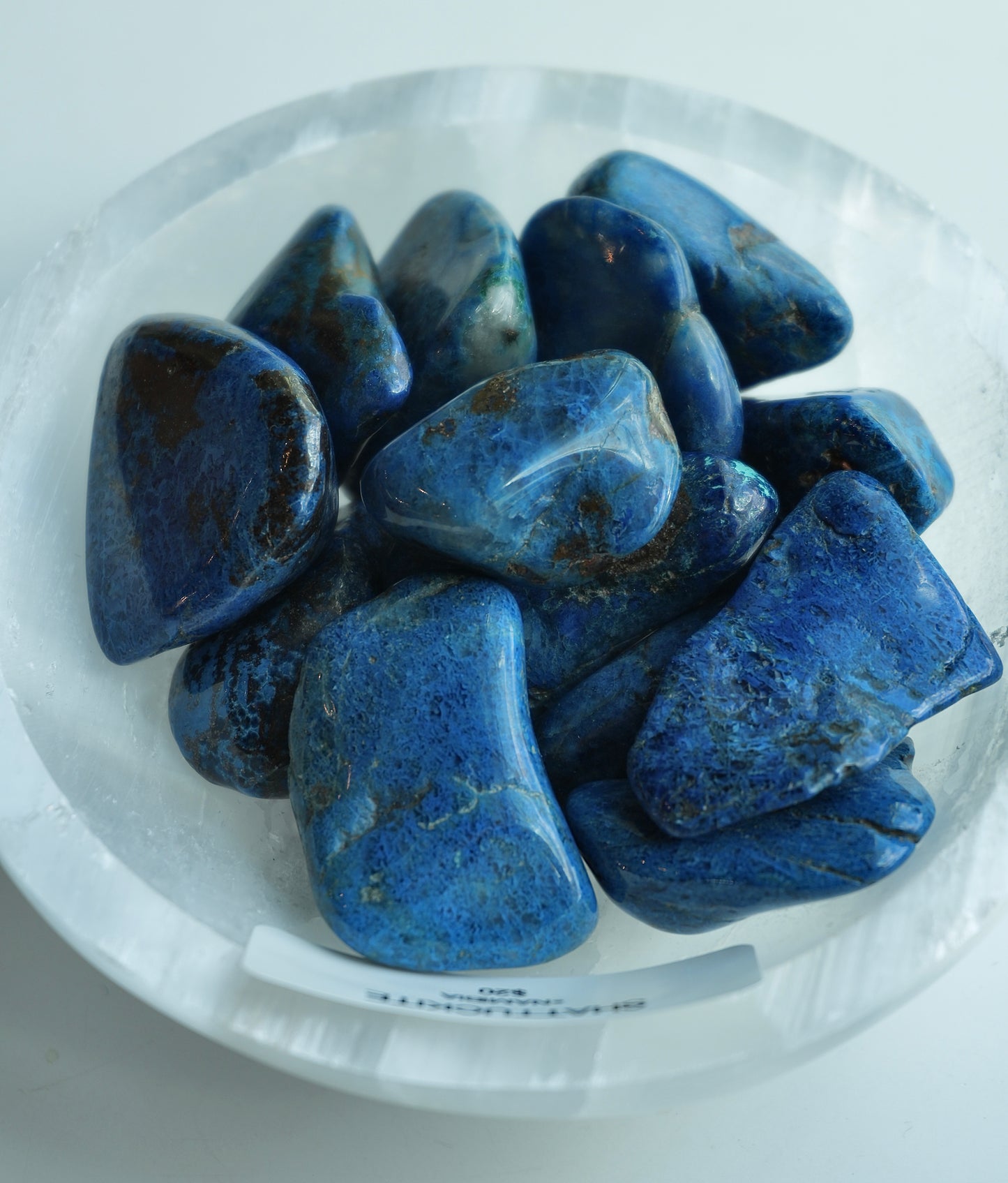 High Grade Shattuckite Tumbled