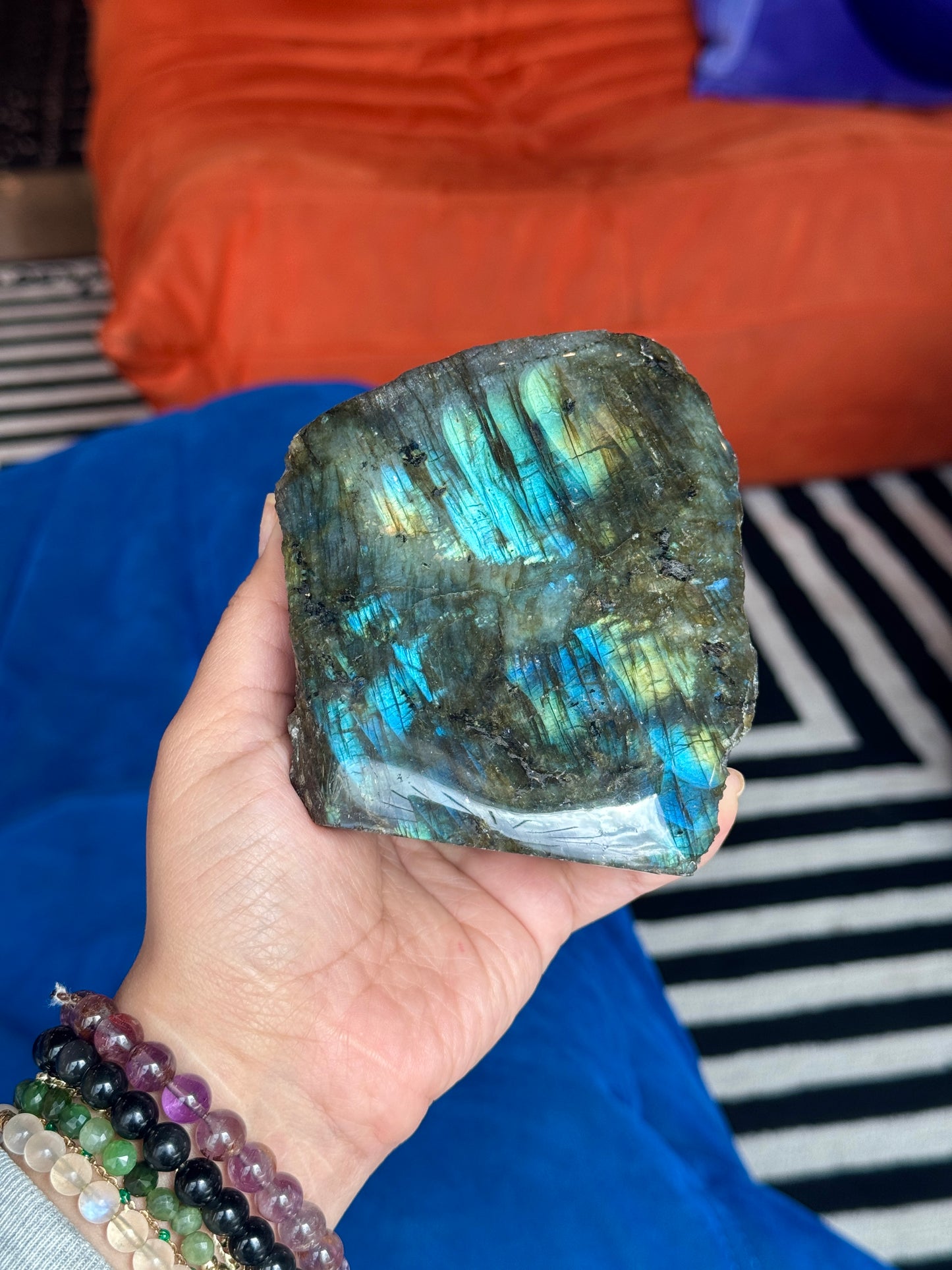 Labradorite Half Polished Freeform - LB2