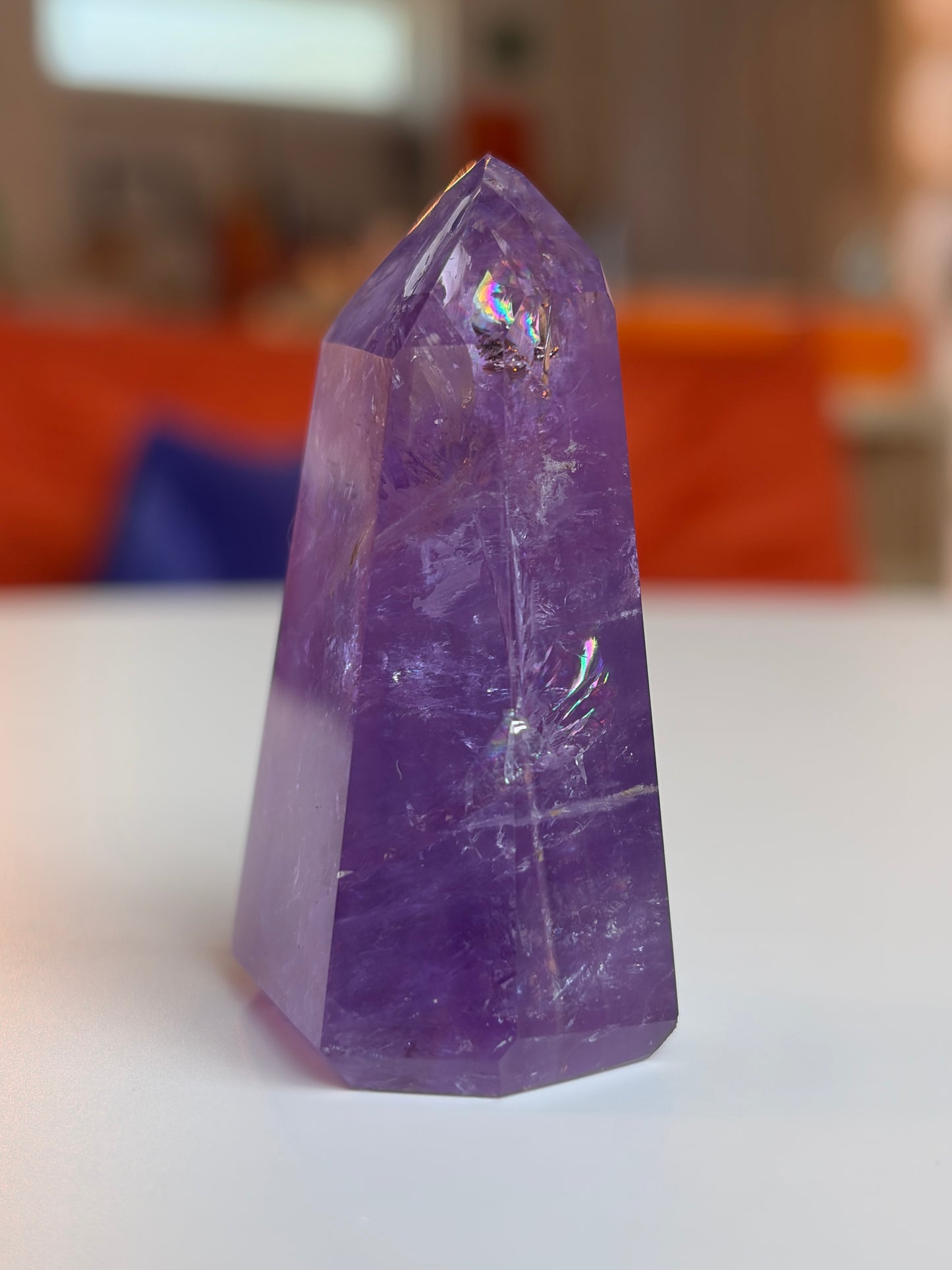 High Grade Brazilian Ametrine Tower AT07