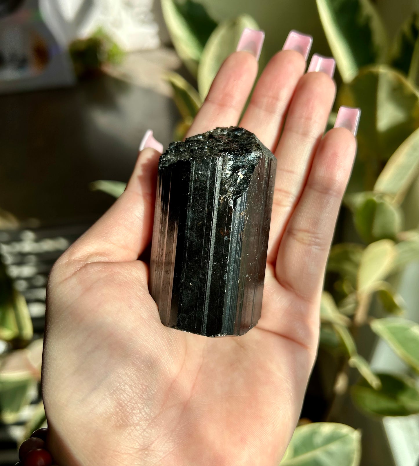 AAA+ Unpolished Black Tourmaline