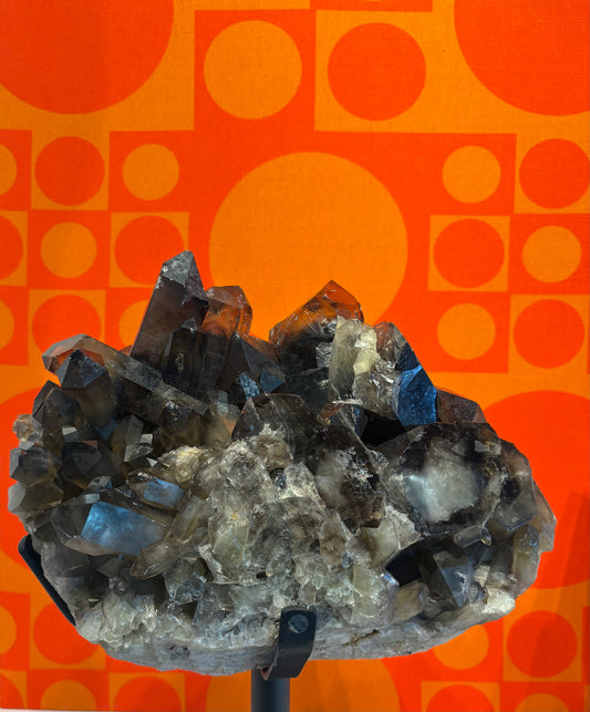 Smokey Quartz Cluster