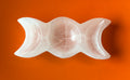 Moon Phases Selenite Bowl Trio