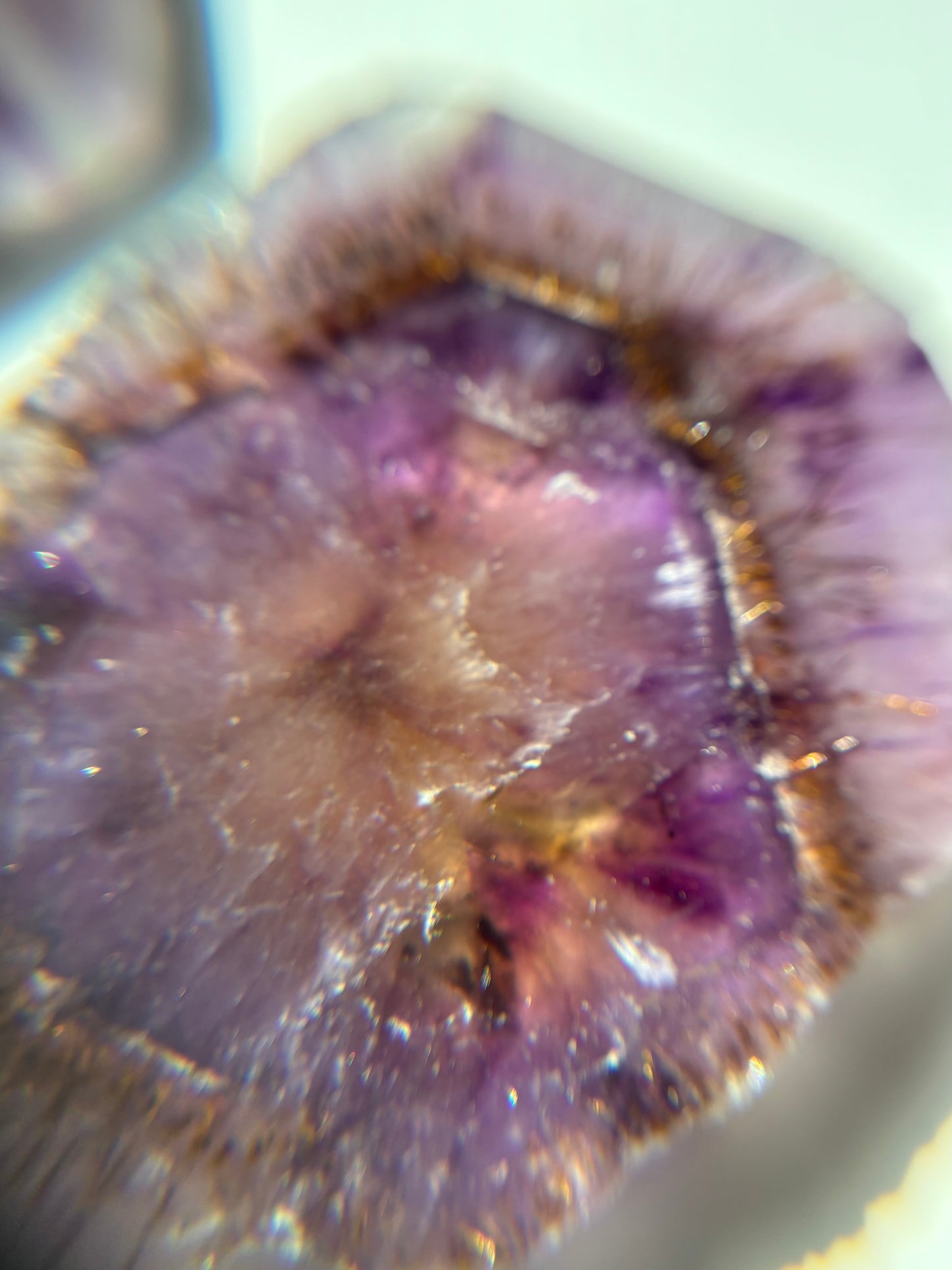 Amethyst Auralite 23 Slice