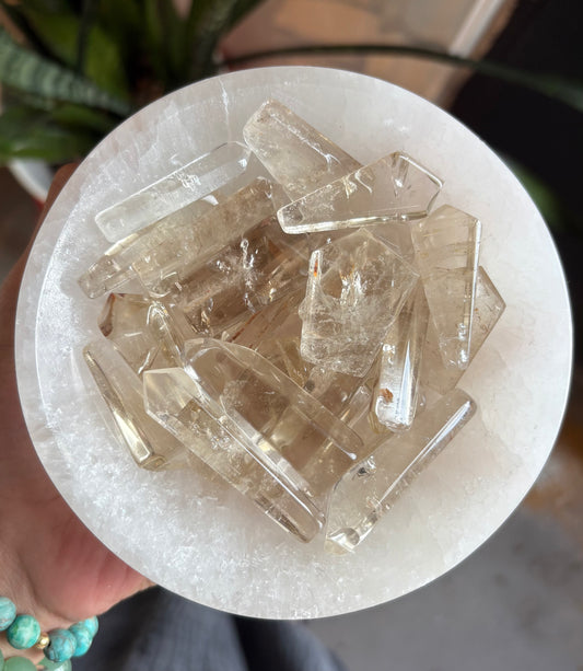 Large Citrine Tumble- AAA