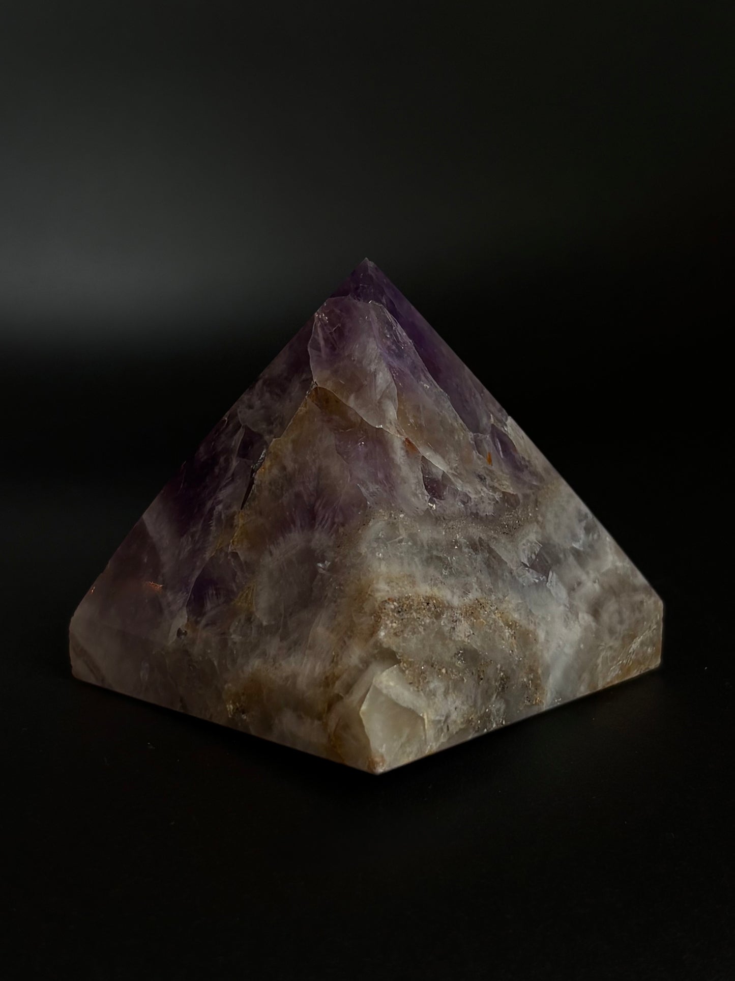 Brazilian Chevron Amethyst Pyramid: CAP01