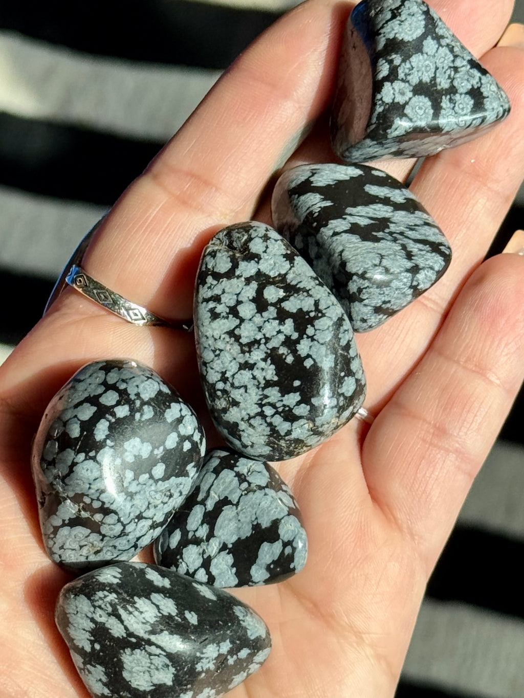 High Grade Snow Flake Obsidian