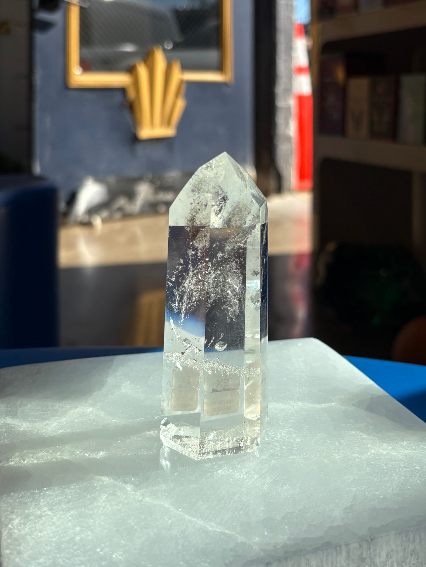 Clear Quartz Tower