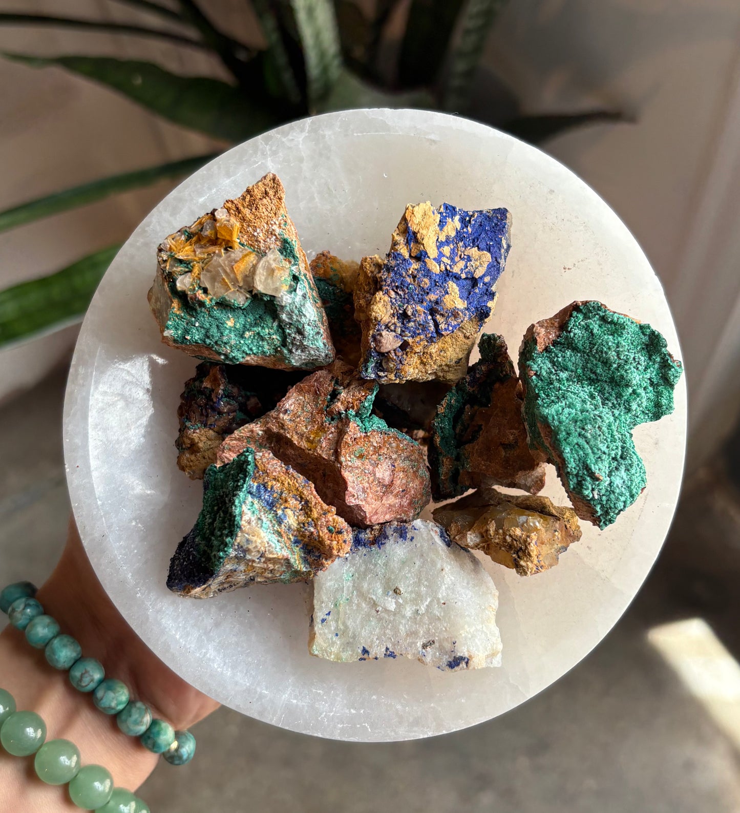 Malachite Azurite Chunk