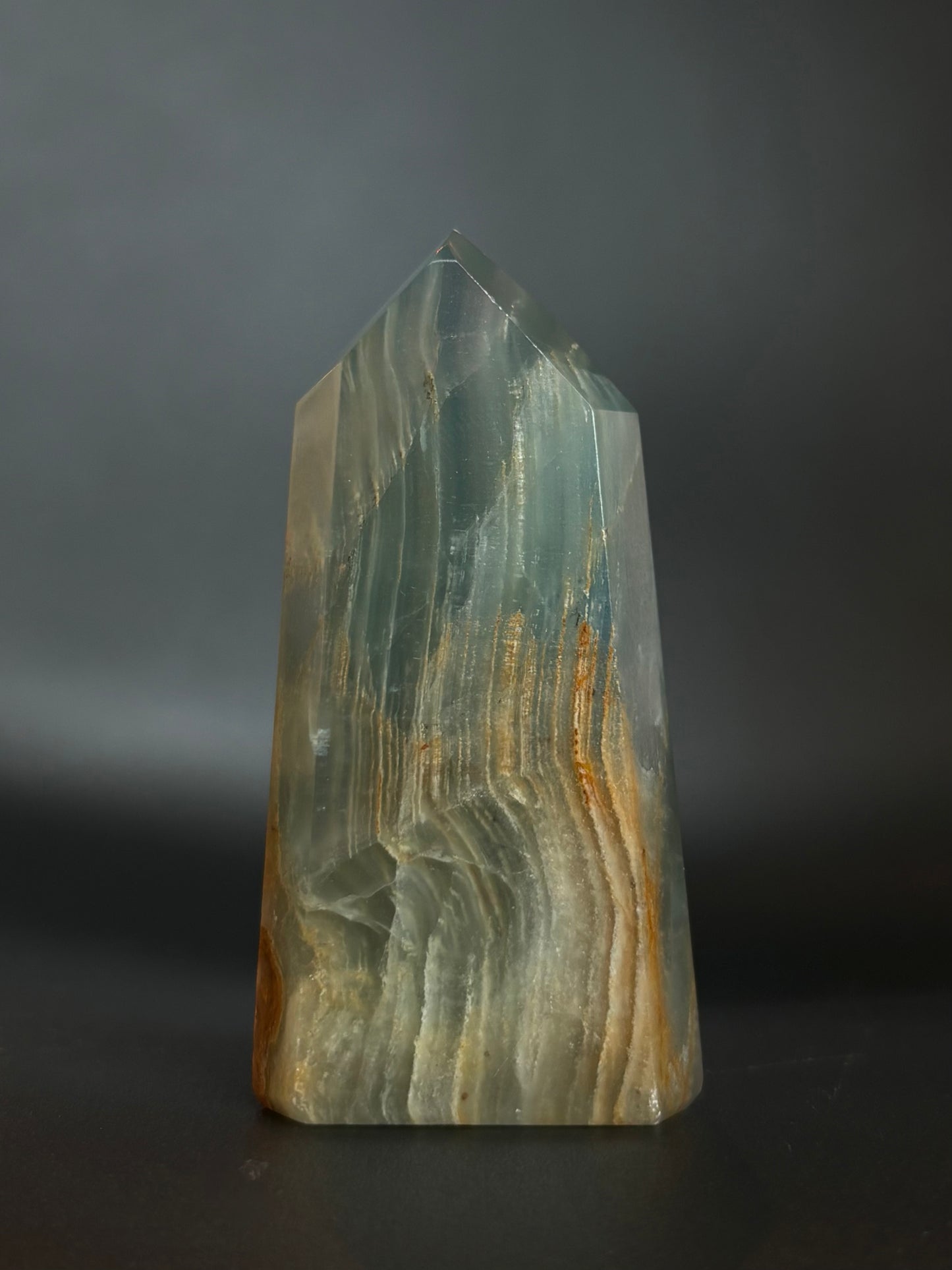 Brazilian Blue Onyx Tower: BOT10