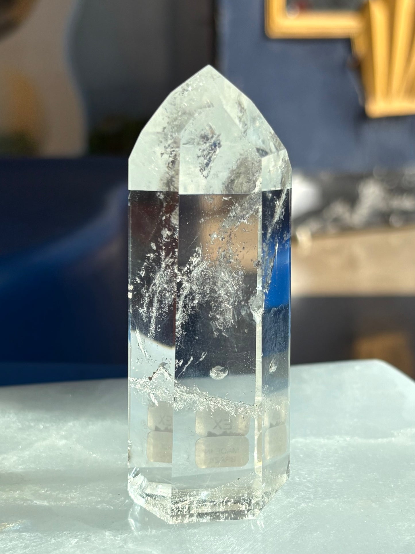 Clear Quartz Tower