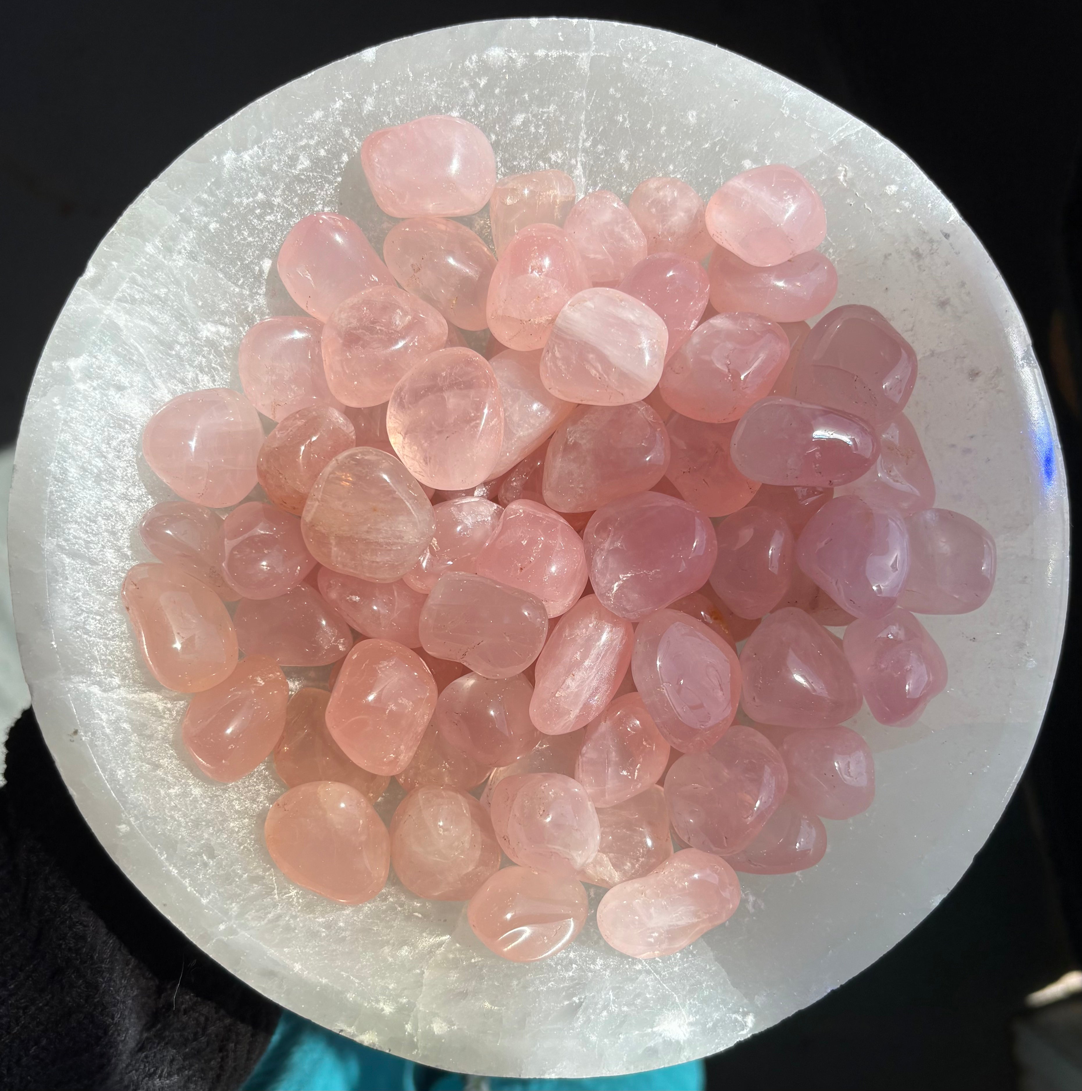 Rose Quartz Tumble: Medium