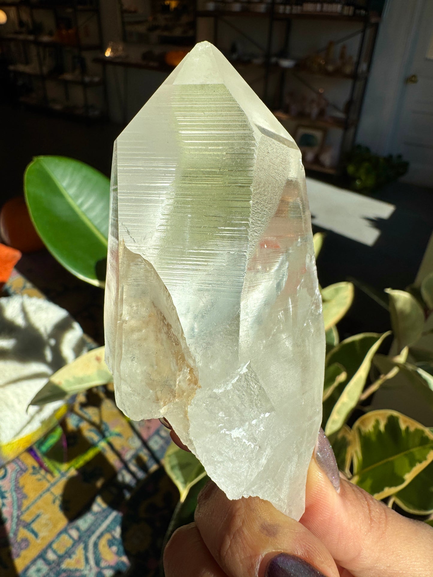 Raw Lemurian Quartz Point #3