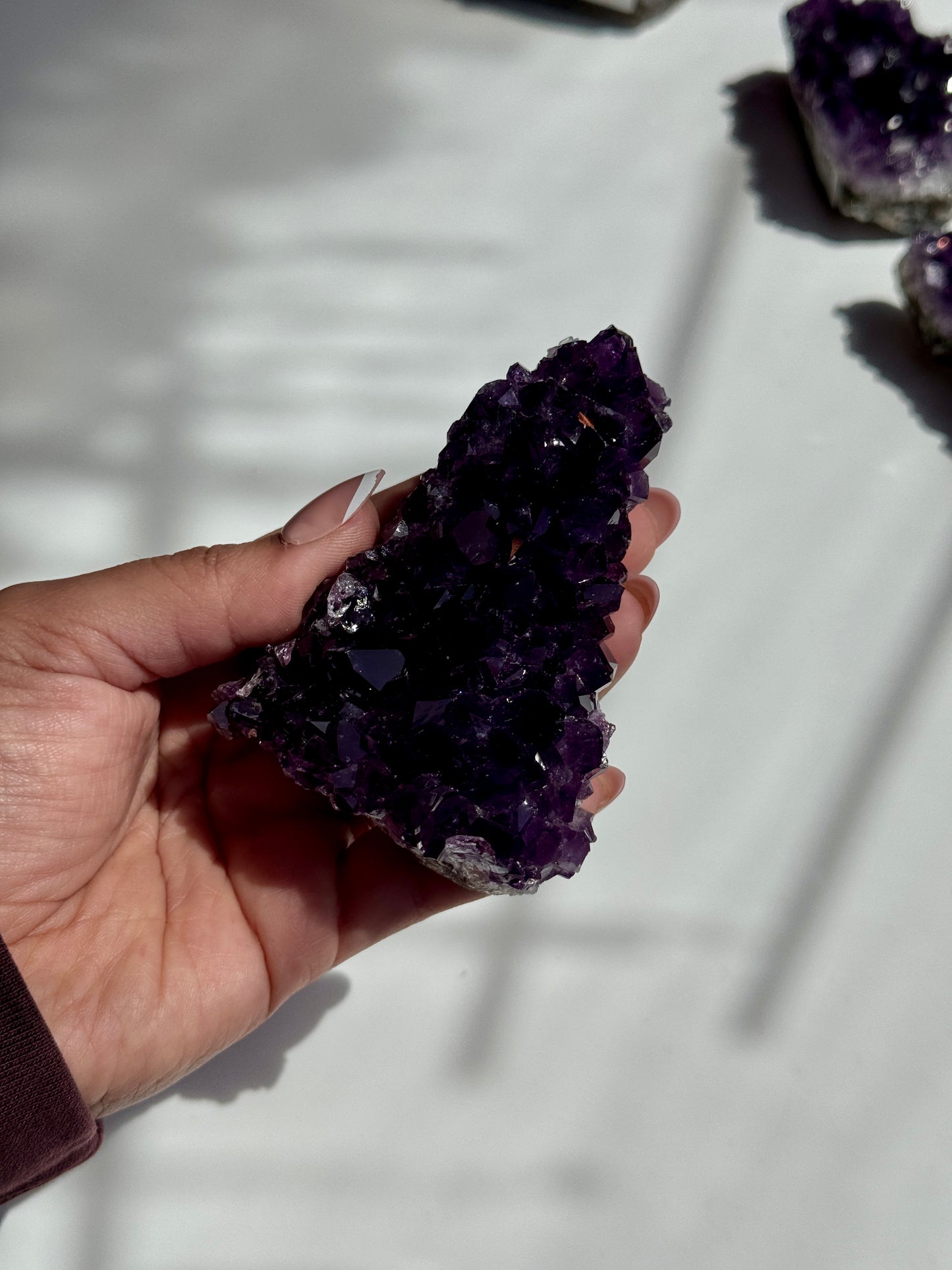 High Grade Amethyst Cluster
