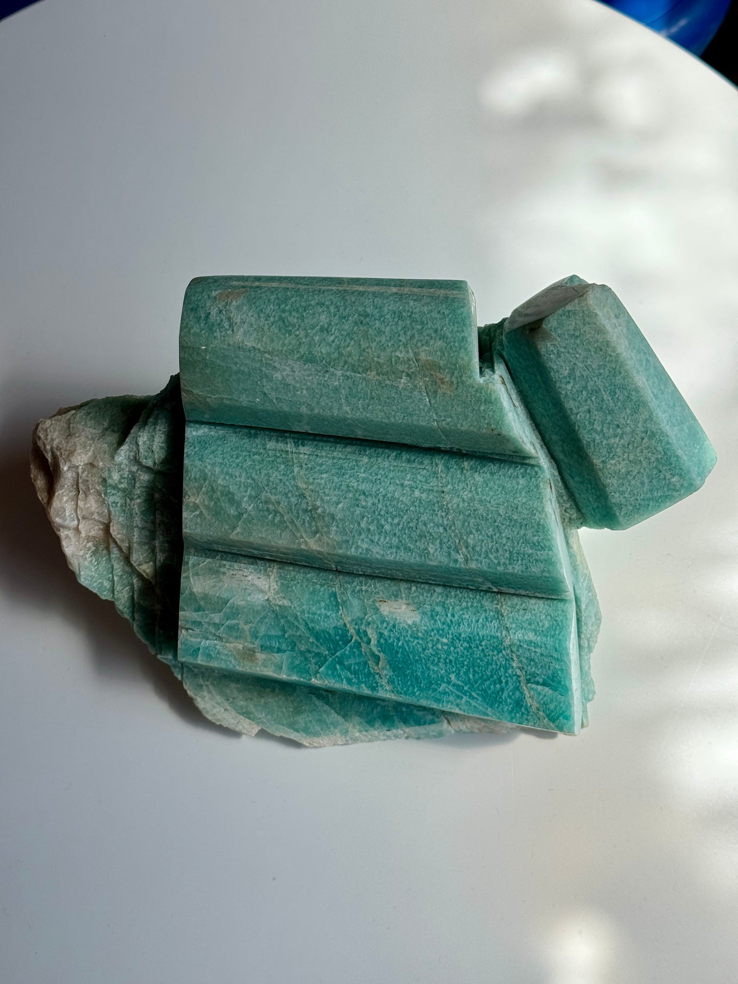 Large Amazonite Cut Freeform