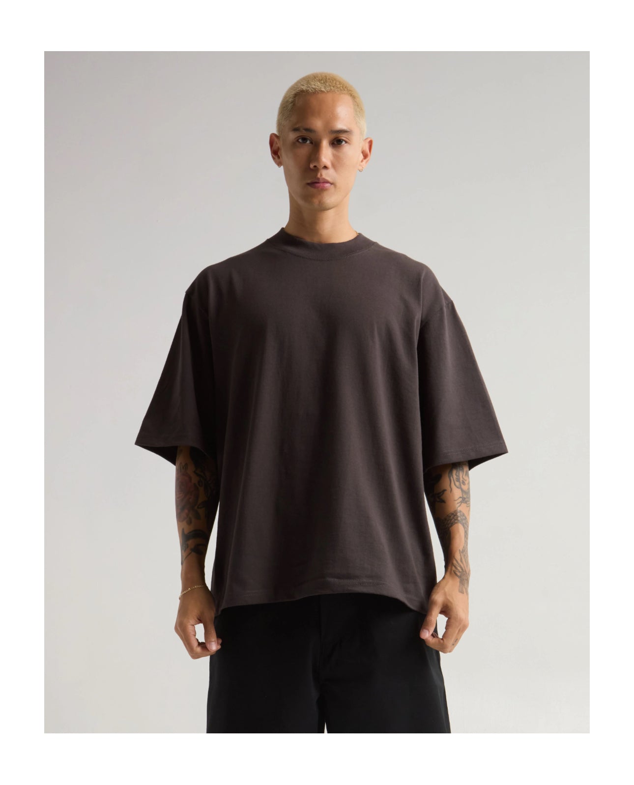 Grey Luna Logo T Shirt