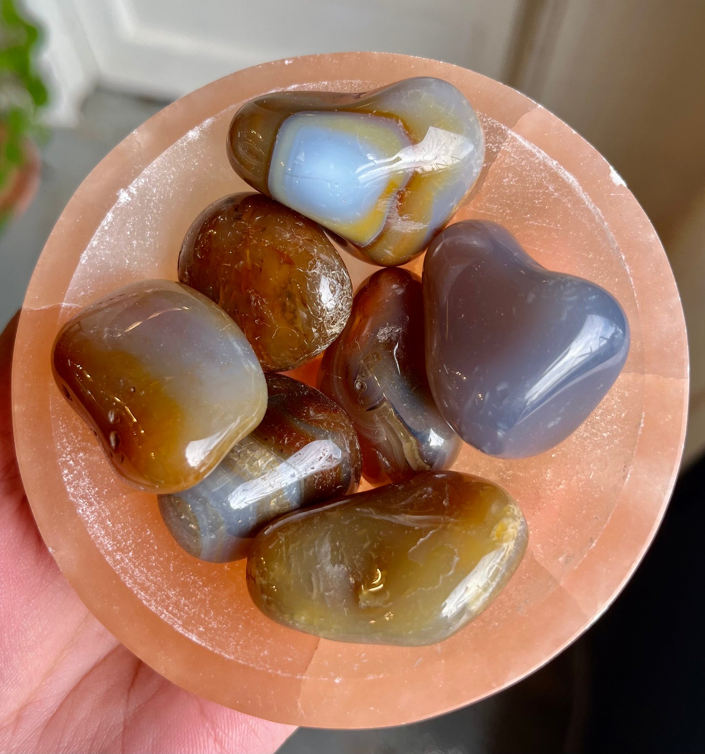 Banded Agate Tumble: Large