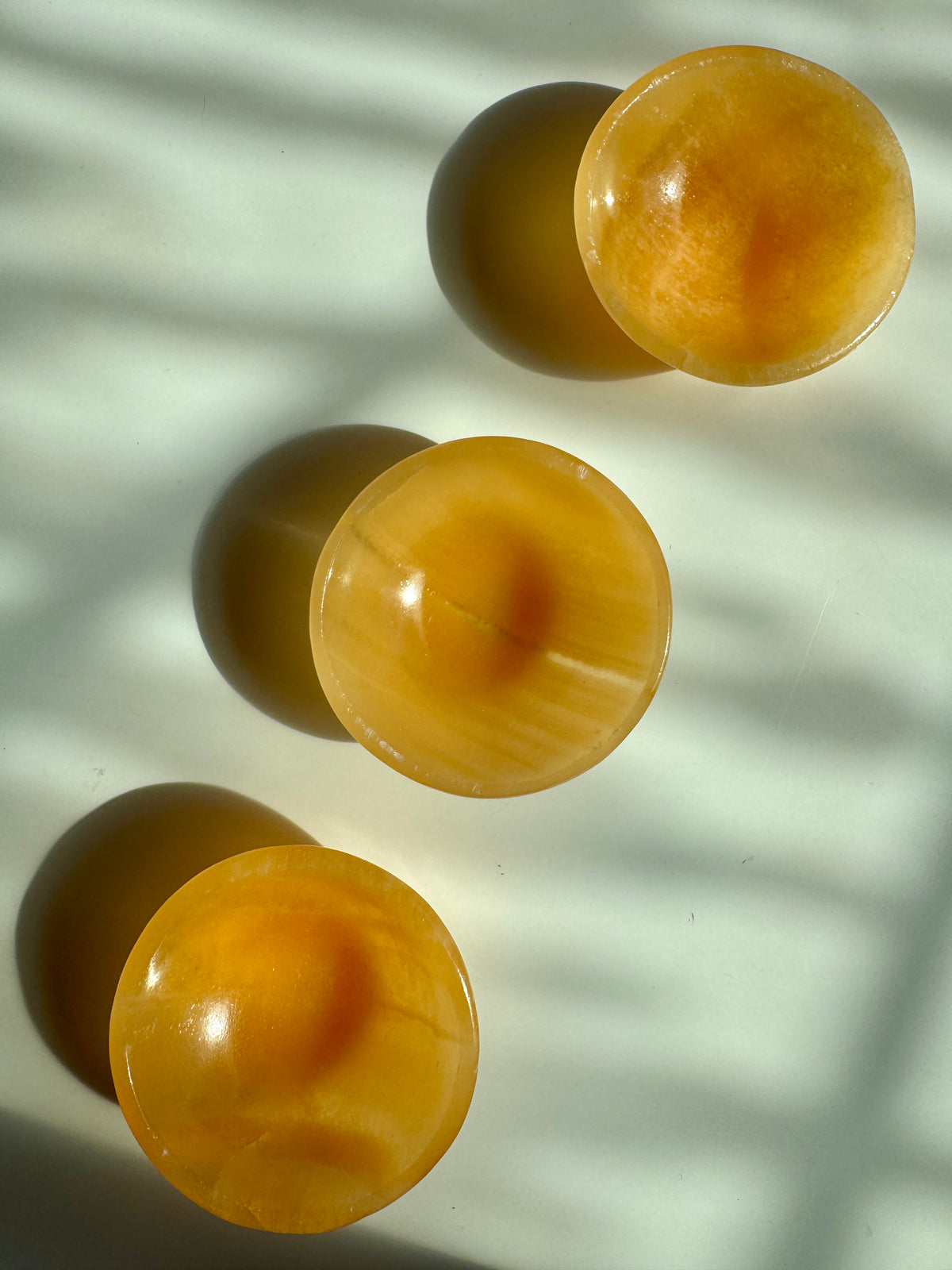 3” Orange Calcite Bowl