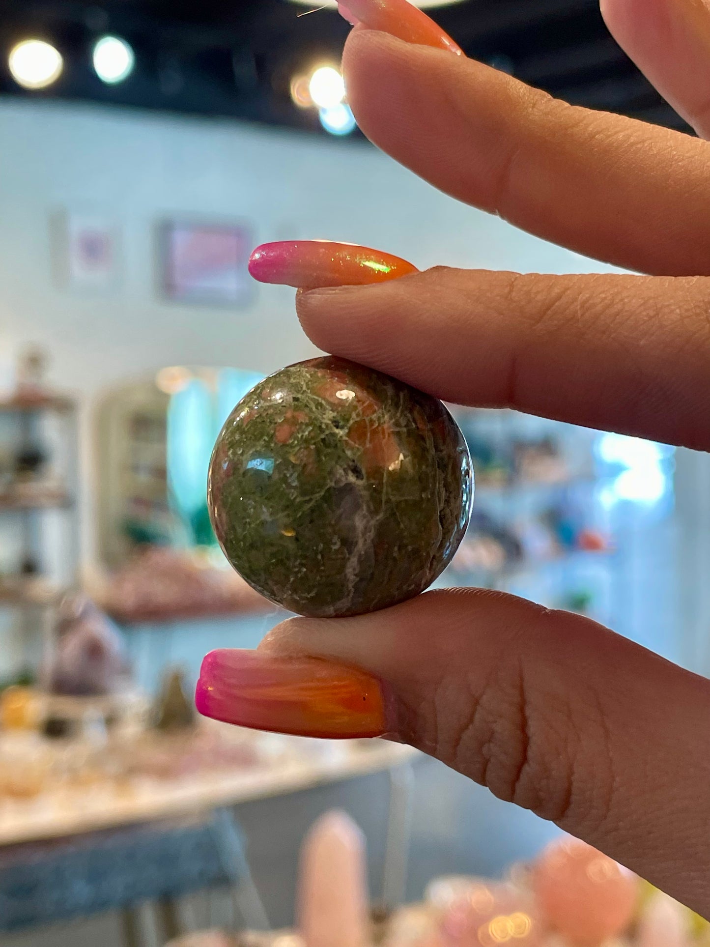 Unakite Spheres