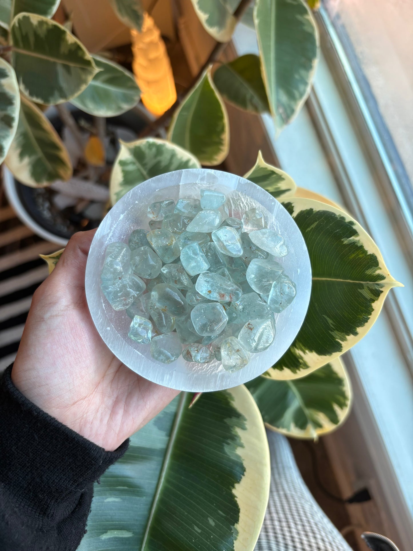 Blue Topaz Tumbled