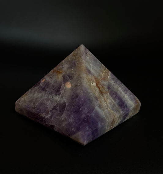 Brazilian Chevron Amethyst Pyramid: CAP03