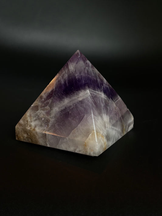 Brazilian Chevron Amethyst Pyramid: CAP01
