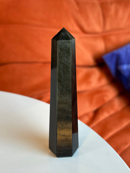Gold Sheen Obsidian Tower : 09