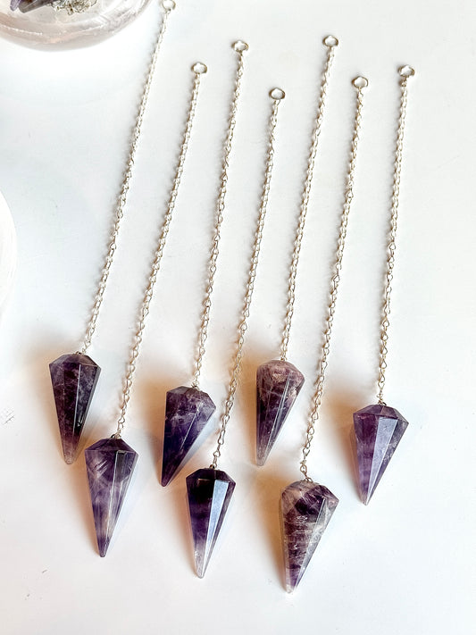 Amethyst Vogel Pendulum