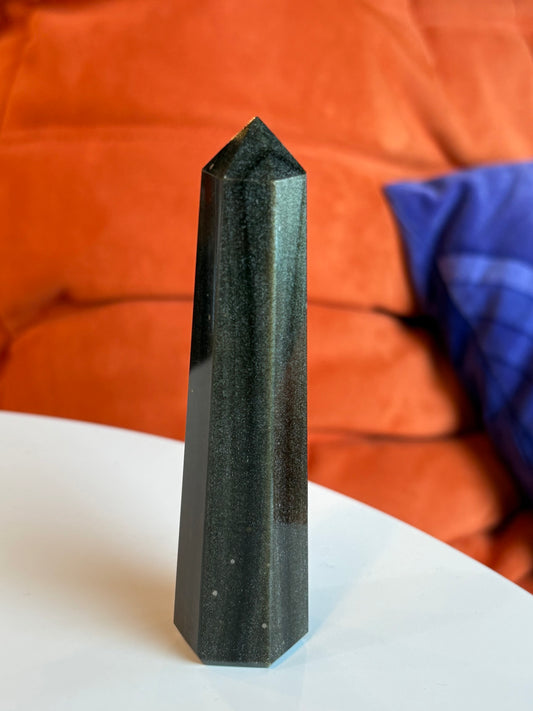 Gold Sheen Obsidian Tower : O8