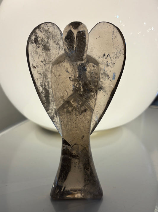 Smokey Quartz Angel : A