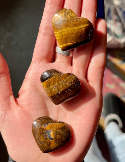 Mini Tigers Eye Hearts