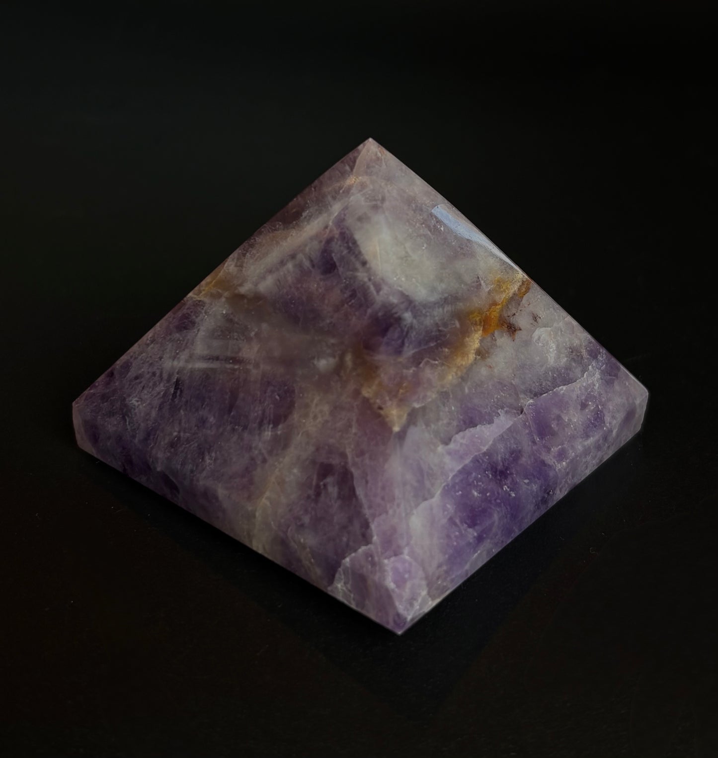 Brazilian Chevron Amethyst Pyramid: CAP04