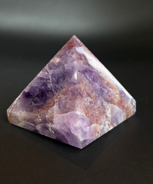 Brazilian Chevron Amethyst Pyramid: CAP02