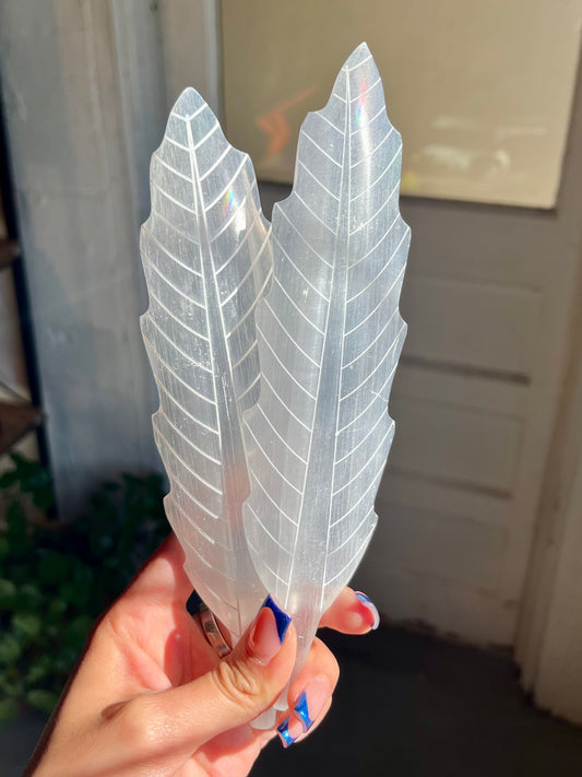 Selenite Feather