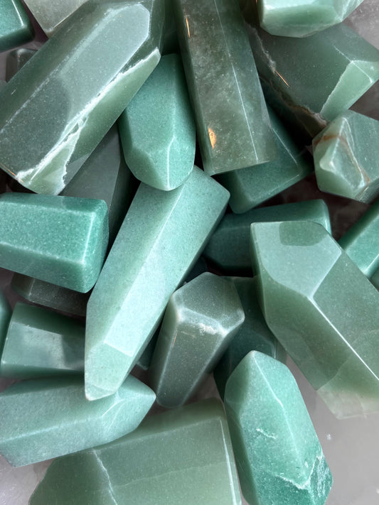 Green Aventurine Mini Towers