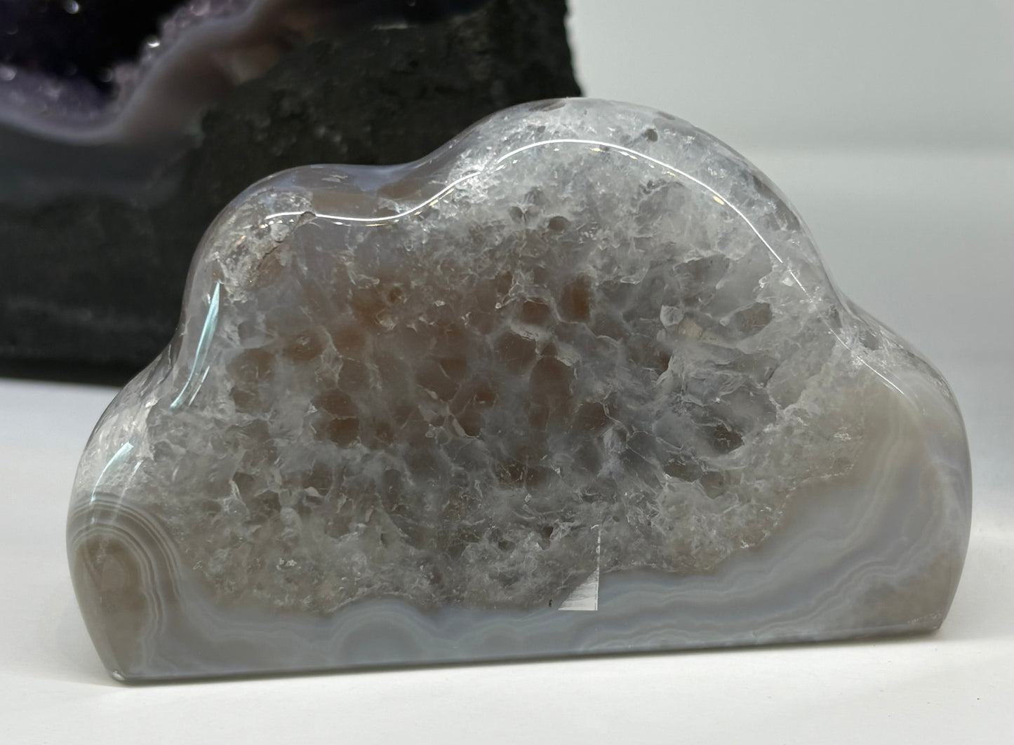Agate Druzy Cloud