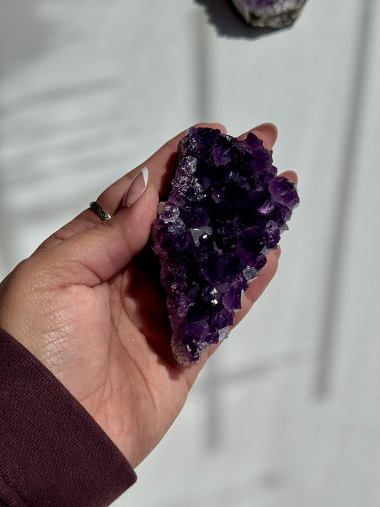 High Grade Amethyst Cluster